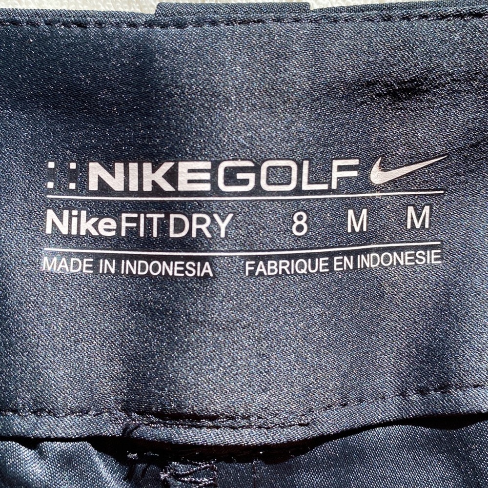Black Nike Fit Dry Golf Skort - Picture 4 of 10